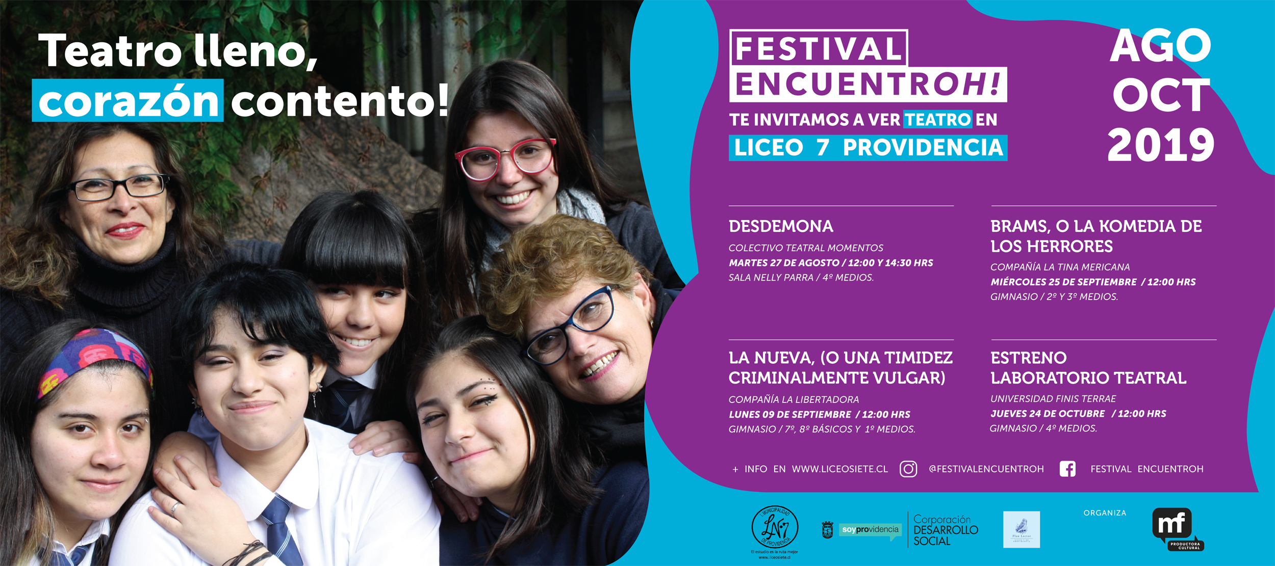 Publicidad Festival Teatro Encuentroh