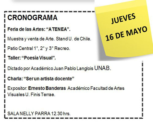 artes jueves