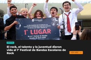 1° Festival de Bandas Escolares de Rock 1° Festival de Bandas Escolares de Rock