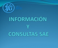 INFORMACIÓN Y CONSULTAS SAE