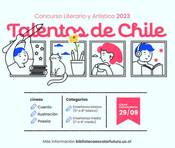 Concurso Literario "Talentos de Chile 2023"